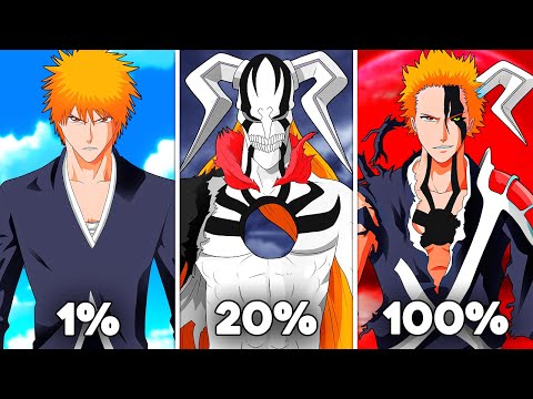 Top 10 Ichigo's STRONGEST Forms In Bleach (secret forms)