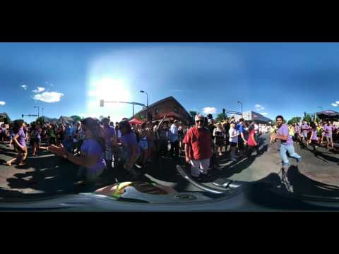 First ever 360 degree video of Bollywood Flashmob - Minneapolis