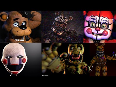 Fnaf《Nightcore》Believer x Gasoline ~switching vocals~