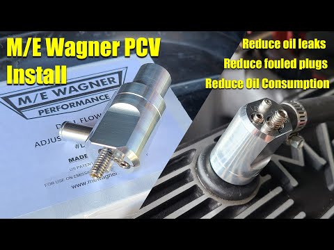 M/E Wagner PCV Valve INSTALL - 454 Big Block Chevy