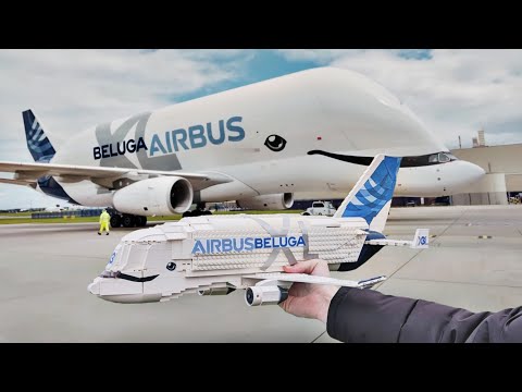 Lego Airbus Beluga VS Real Airbus Beluga