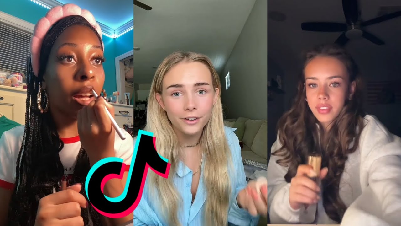 RANDOM GRWM TALKING EDITION TikTok Compilation💗🤍🎀 #7