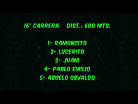 16° Carrera  "Pablo Emilio"  Viedma 28-2-21