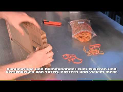 Gummibänder und Gummiringe | www.nordpack.de