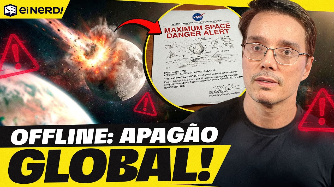 URGENTE! ASTERÓIDE VAI SE CHOCAR COM A LUA