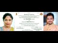 SUNDEEP WEDS JAYASREE WEDDING CEREMONY ON 16TH JUNE 2022 AT 9 28 PM