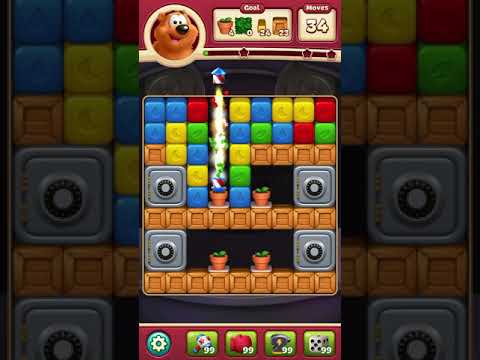 Toon Blast Level 3487 NO BOOSTERS - A S GAMING ✔️