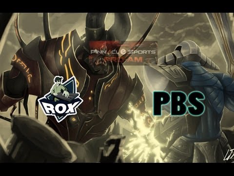 RoX KiS vs Pretty Boys Swag Semifinal Pinnacle Pro Am Cup game 2 RUS