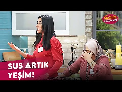 Yeşim Sinirlendi Beyhan Anne Çıldırdı - Gelinim Mutfakta 21 Ekim Cuma