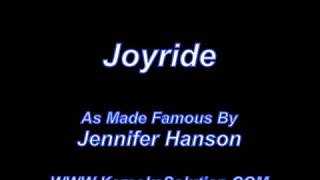 Joyride Jennifer Hanson