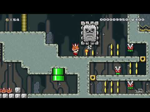 Cavetroidvario by Yuurg - Super Mario Maker - No Commentary 1bk