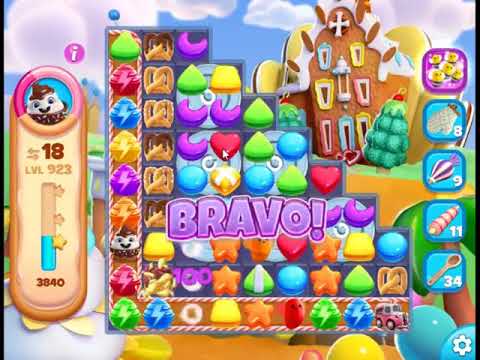 Cookie Jam Blast Level 923 - NO BOOSTERS 🍪 | SKILLGAMING ✔️