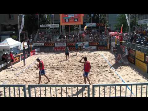 Beach voley Uruguay vs Suiza /// Zanotta - Cairus vs Sutter - Sutter