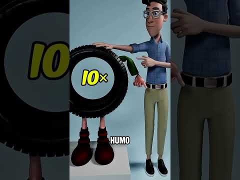 Por esto los neumáticos son negros 🤯