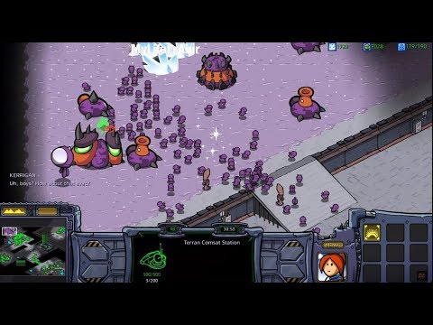 Starcraft Cartooned Terran Campaign: Part 5 Kerrigan got abandoned! mission 9
