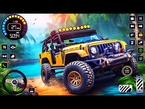 Offroad Jeep Driving Master Simulator 3D - 4x4 Car SUV Driver MUD - Android GamePlay