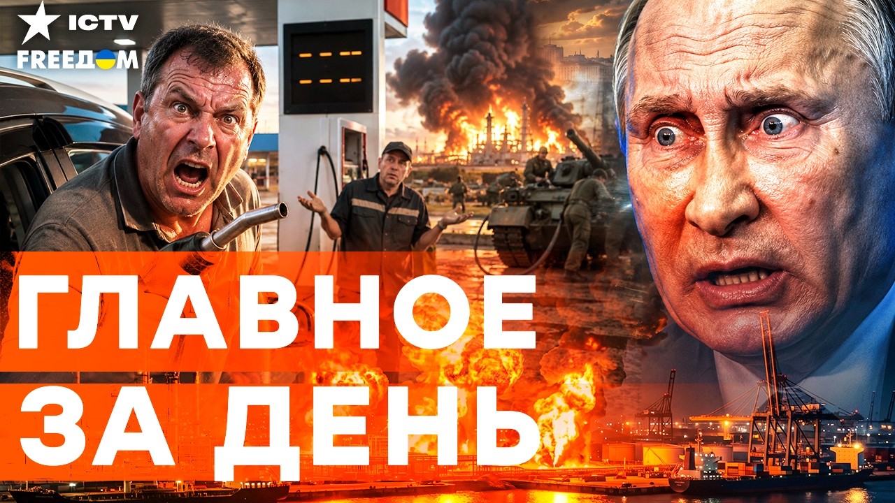 Путин ВЗБЕСИЛ ВСЕХ! Топливо только ПО ТАЛОНАМ. Заводы ОСТАНАВЛИВАЮТСЯ | Freedom l