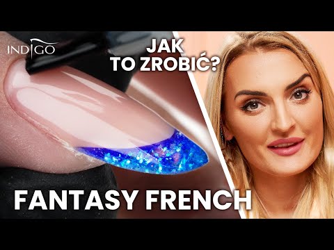 Kolorowy French Konstrukcyjny – jak zrobić Paznokcie Fantasy French krok po kroku | Indigo Nails