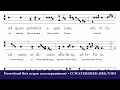 (Rehearsal video) “Vidi Aquam” with Organ Accompaniment [Eastertide]