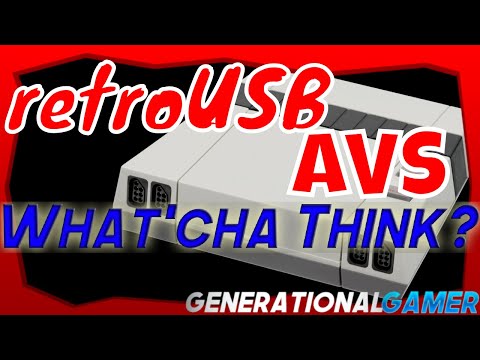 How Well Does The retroUSB AVS Play Nintendo Games?  (One of the best FPGA NES Clones)