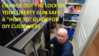 Replacing you Liberty Safe lock with a new SecuRam ProLogic L02