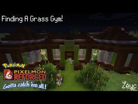Finding A Grass Gym! Gotta Catch 'Em All Pixelmon Minecraft#63