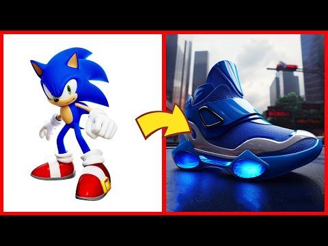 SONIC the Hedgehog ALL CHARACTERS as SNEAKER 2024