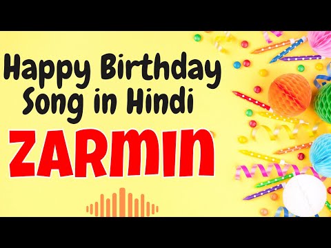 Happy Birthday Zarmin Song | Birthday Song for Zarmin | Happy Birthday Zarmin Song Download