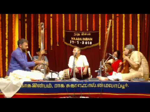 The Art of Apt and Creative accompaniment to Niraval in a Concert -Lec Dem by Vid. K.Arunprakash