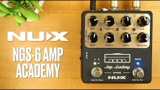 Video thumbnail for NUX NGS-6 Amp Academy Amp Modeler by Pedal of the Day