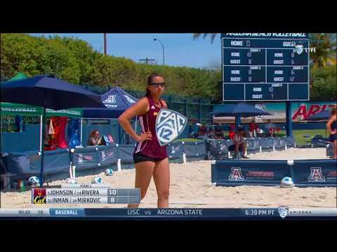 ASU vs CAL - NCAA Women's Beach Volleyball (April 6th 2018)