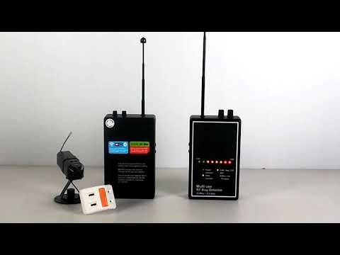 WTPL MPD05 Multi Use RF Bug Detector With Lens Finder Bug Sweeper