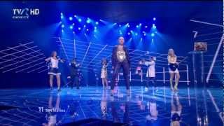 HD Eurovision 2012 San Marino: Valentina Monetta - The Social Network Song (Semi-Final 1)