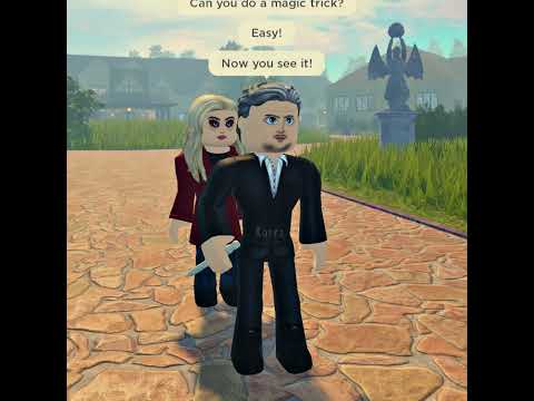 MIKAEL DOES A MAGIC TRICK! | The Vampire Legacies | ROBLOX