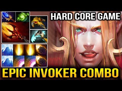SUMIYA CRAZY Game EPIC COMBO Dagon Invoker GOD Dota 2
