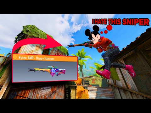 Using The New WORST Legendary Sniper Skin In CODM (Mickey Mouse Voice)