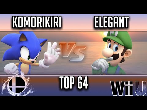 Smash'N'Splash 4  Top 64 - 2GG | Komorikiri (Sonic) vs uS | Elegant (Luigi)