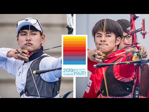 Korea v Japan – recurve junior men team gold | World Archery Youth Championships 2019