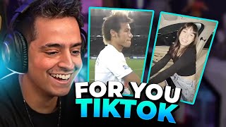 CORINGA REAGINDO A SUA FOR YOU DO TIKTOK: MEMES ABSURDOS KKKKK
