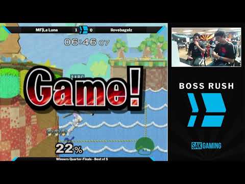 Boss Rush The Moon Winners Quarters - MF|The Moon (Marth) vs ilovebagelz (Luigi)