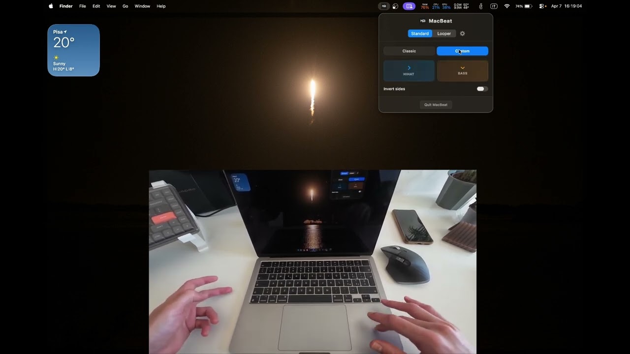 DeskBeat Demo Preview