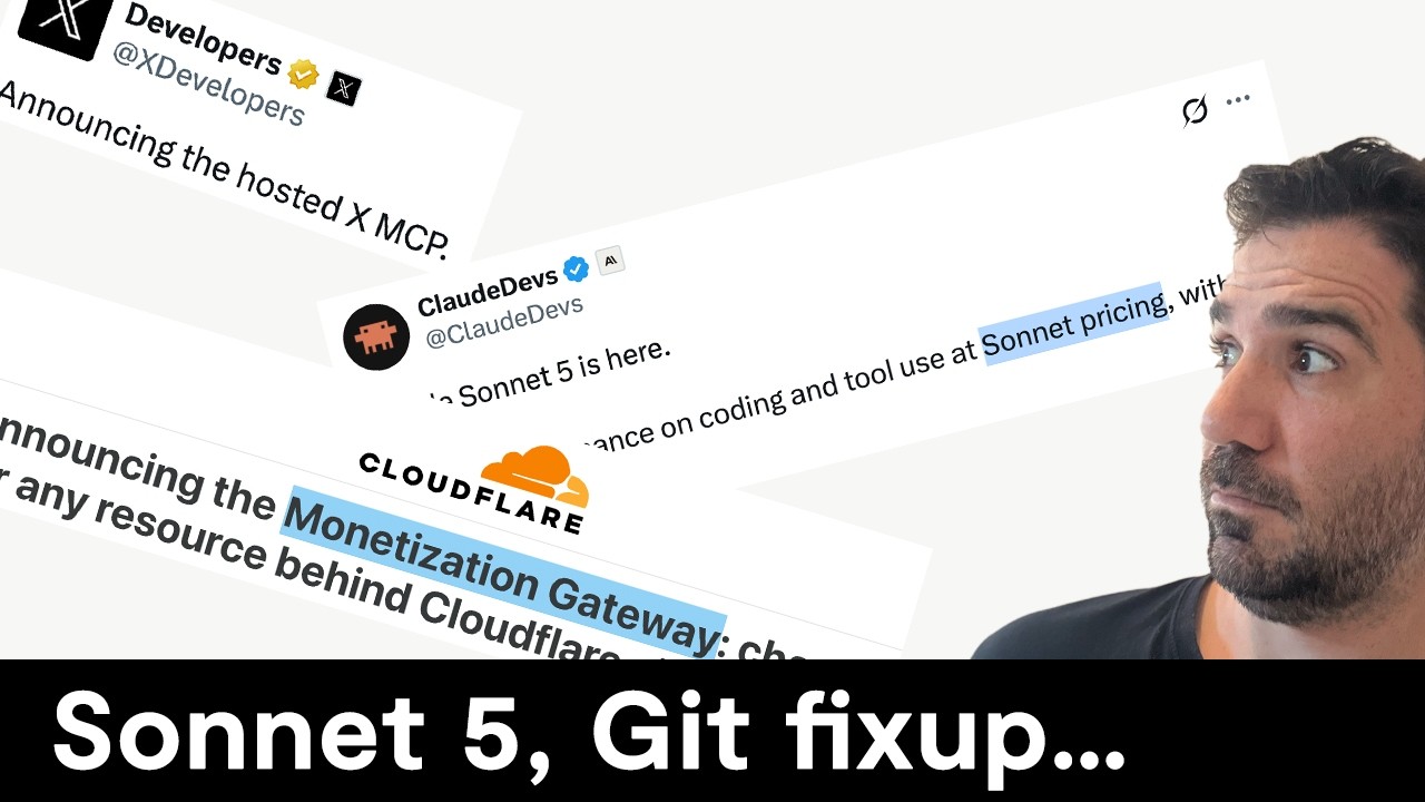 Noticias programación: - Sonnet 5, Git fixup, konsistent… #CaféCodely