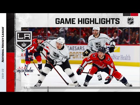 Kings @ Capitals 12/19/21 | NHL Highlights