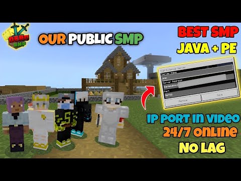 MINECRAFT: PUBLIC SMP || DAY-2 || Join Our Smp || Life Steal Smp || Java + Pe
