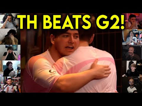 Valorant Streamers Reacts To TH Beating G2 After An Insane Match In VCT Champions 2025