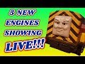 FIVE NEW ENGINES HAVE ARRIVED LIVE