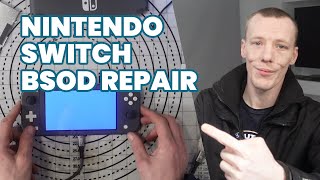 Nintendo Switch Blue Screen Repair (CPU Reball) & Discussing My Future...