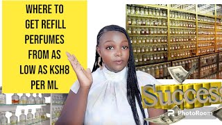 WHERE TO GET REFILL PERFUMES FROM AS LITTLE AS KSH8/ PER ML#wholesale#dorpevlogs#perfume#lo