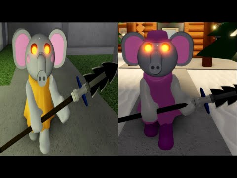 Old vs New Elly Jumpscare - Roblox Piggy RP