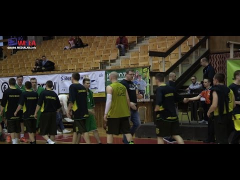 SIARKA TARNOBRZEG - ZKS STAL STALOWA WOLA 74:60 (36:30) - FRAGMENTY I WYWIADY